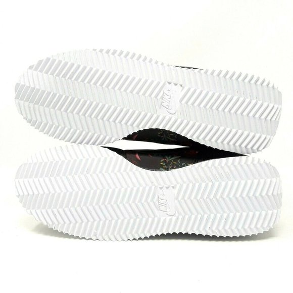 Nike Cortez Floral Basic Black/ Red Men's Shoes - Picture 8 of 8